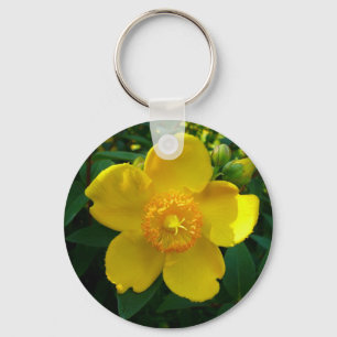 Hypericum Hidcote (St. John's Wort) Key Ring