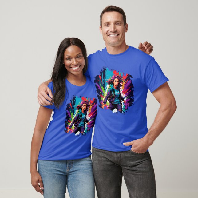 Hypernova Edge: Cosmic Burst T-Shirt (Unisex)
