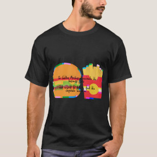 Hypersonic Missiles Burger - Sam Fender   T-Shirt