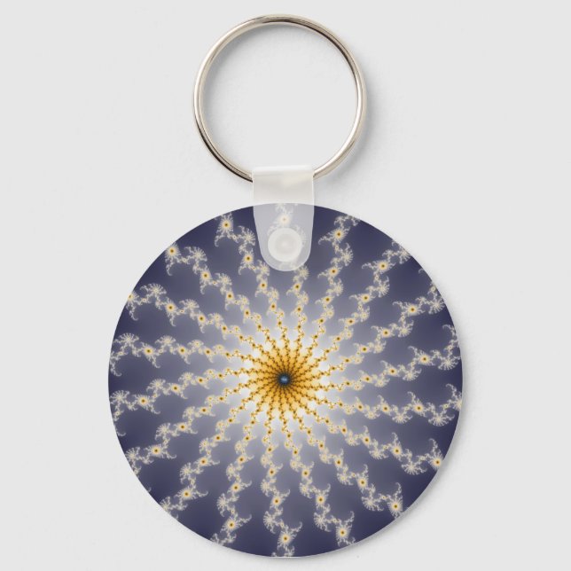 Hyperspace - Fractal Keychain (Front)