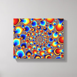 Hypn0sis - Fractal Art Canvas Print