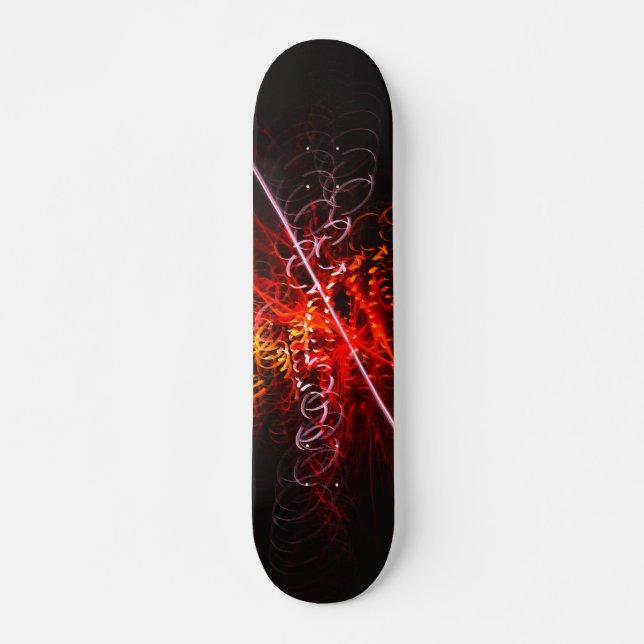 Hypno Flames: Skateboard (Front)