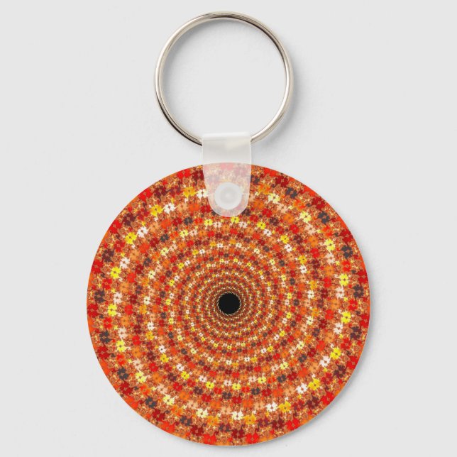 Hypno Orb - Fractal Keychain (Front)