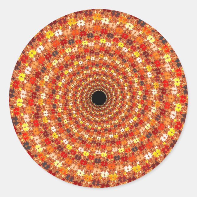 Hypno Orb - Fractal Sticker (Front)