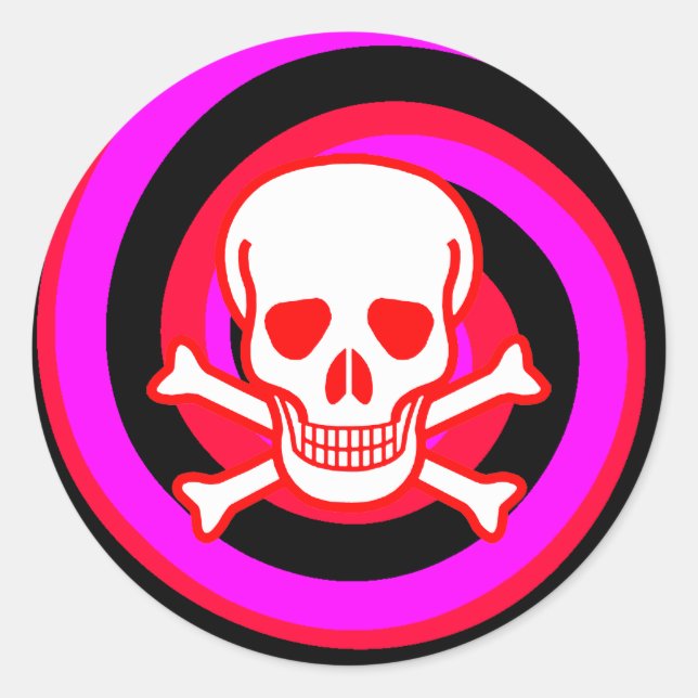 HYPNO SKULL STICKER (Front)