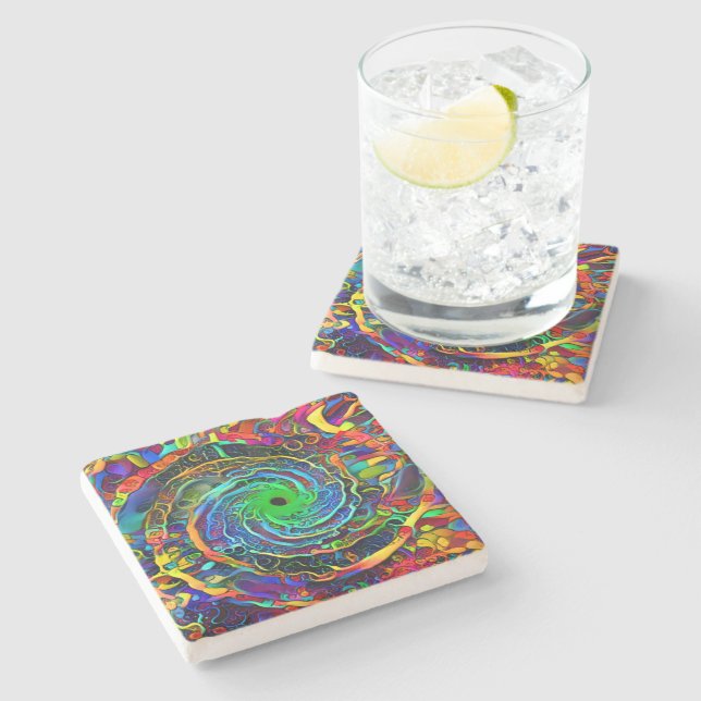 Hypno Stone Coaster (Side)