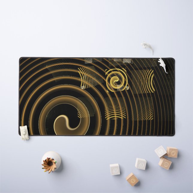 Hypnosis Abstract Art Desk Mat (Kids Table)