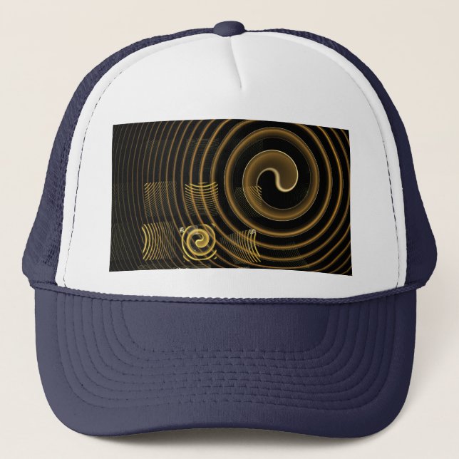 Hypnosis Abstract Art Hat (Front)