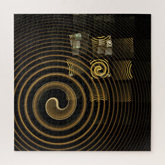 Hypnosis Abstract Art Jigsaw Puzzle (Vertical)