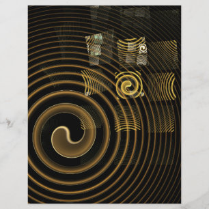 Hypnosis Abstract Art Letterhead