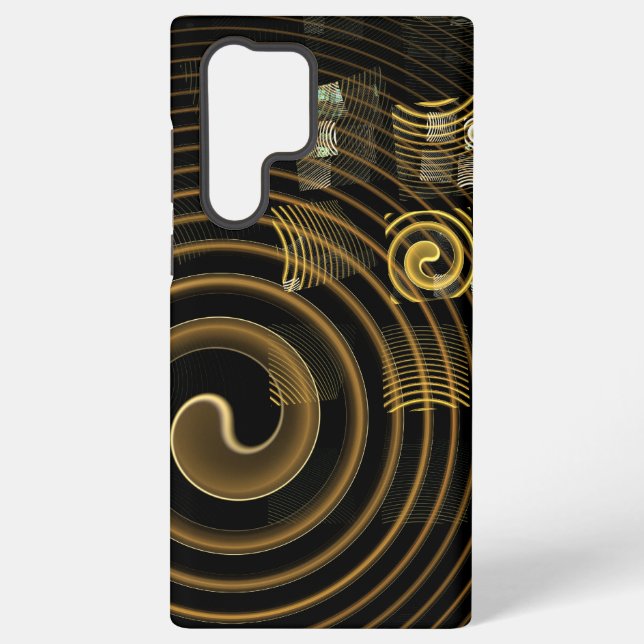 Hypnosis Abstract Art Samsung Galaxy S22 Ultra Case (Back)