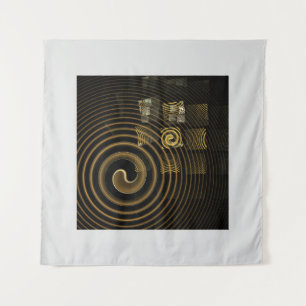 Hypnosis Abstract Art Tapestry