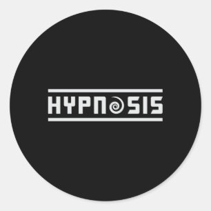 Hypnosis Best Hypnotist Hypnotic Hypnotizer Gift Classic Round Sticker