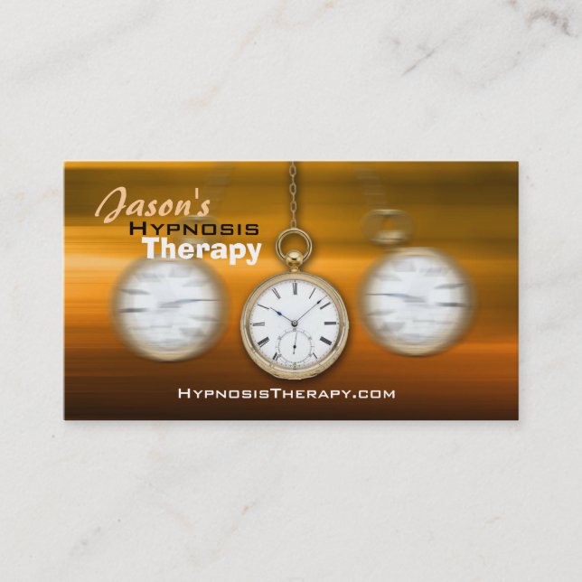 Hypnosis Business Cards (Front)
