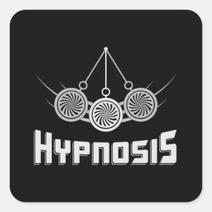 Hypnosis Hypnotic Best Hypnotist Hypnotizer Gift Square Sticker