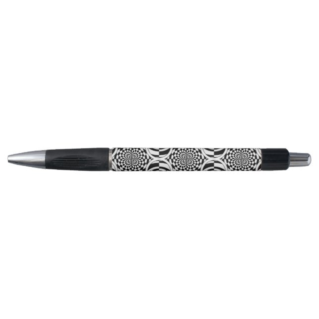 Hypnosis Pattern black & white + your idea (Front)