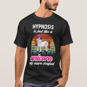 Hypnosis Therapist  Unicorn Vintage Sunset Raglan  T-Shirt