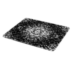 Hypnotic Abstract Black And White Modern Art Cutting Board