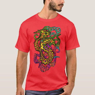 Hypnotic Amorphous Phantasmagoric Modern Groovy  T-Shirt