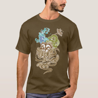Hypnotic Amorphous Phantasmagoric Modern Groovy  T-Shirt
