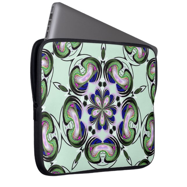Hypnotic Artistic Laptop Sleeve (Front Right)