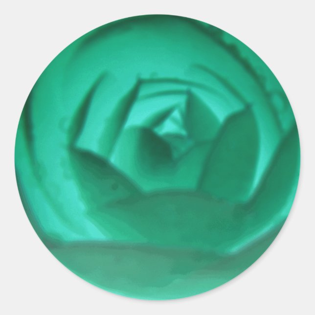 Hypnotic Camellia Flower Sticker (Front)