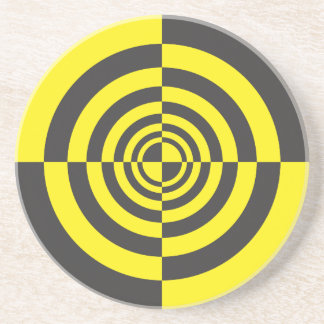 Hypnotic circles coaster