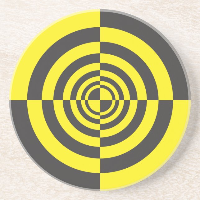 Hypnotic circles coaster (Front)