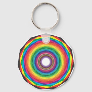 hypnotic colour swatches key ring
