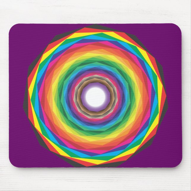 hypnotic colour swatches mouse mat (Front)