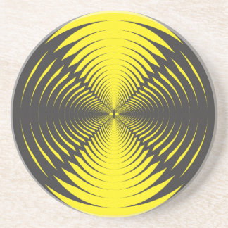 Hypnotic disc coaster