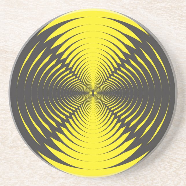 Hypnotic disc coaster (Front)