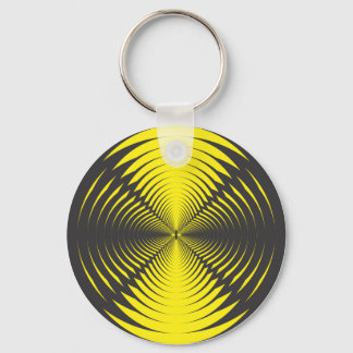 Hypnotic disc key ring