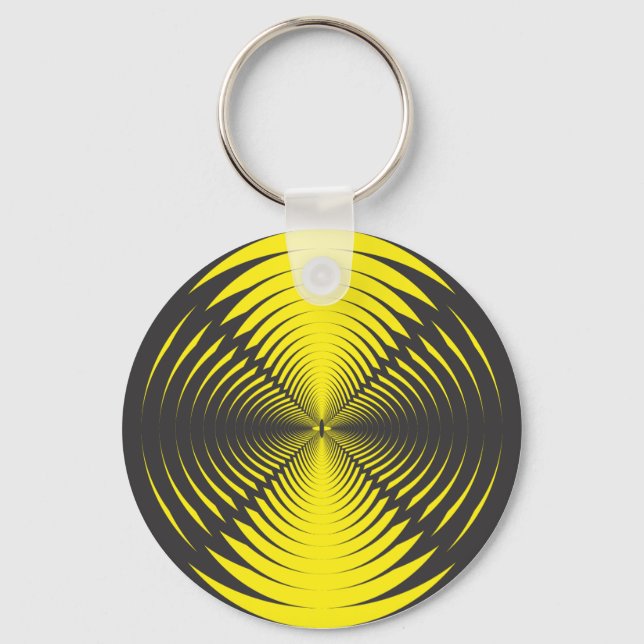 Hypnotic disc key ring (Front)