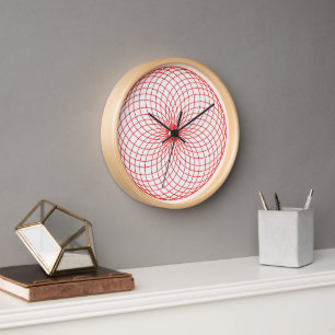 Hypnotic Eye Clock