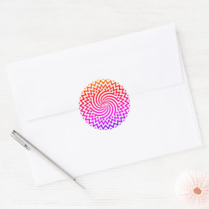 Hypnotic eye sticker
