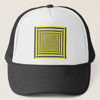Hypnotic frame trucker hat
