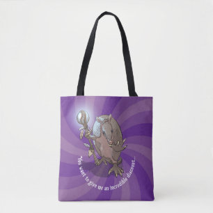 Hypnotic Incredible Discount Funny Armadillo Tote Bag