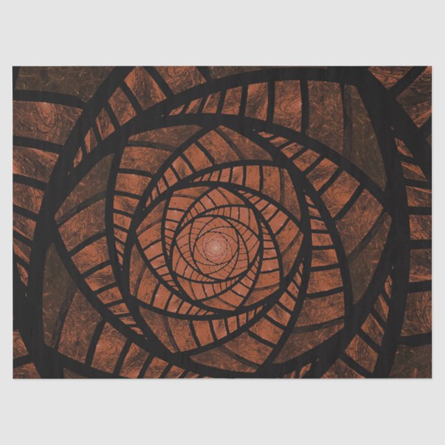 hypnotic meditation tissue paper (Front)