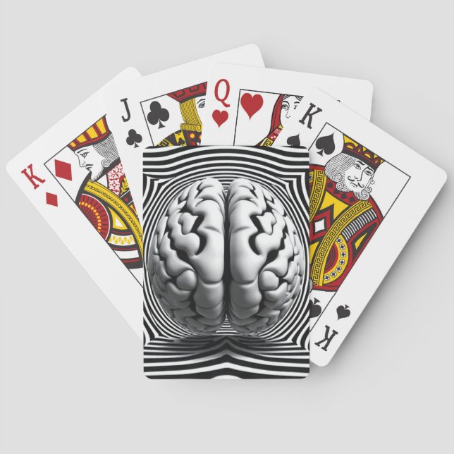  Hypnotic Mind Maze Playing Cards (Back)