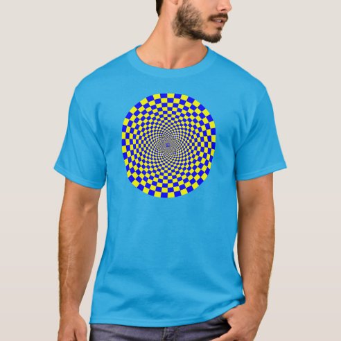 Optical Illusion T Shirts Shirt Designs Zazzle Uk