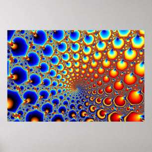 Hypnotic Portal - Fractal Poster