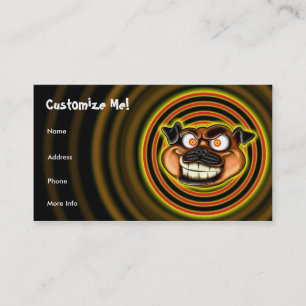 Hypnotic Pug Business Card