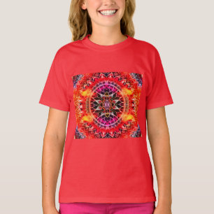 Hypnotic Red Mandala T-Shirt