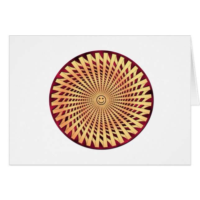 Hypnotic Smiling Face (Front Horizontal)