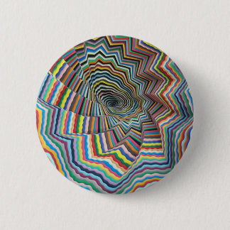 Hypnotic Spiral 6 Cm Round Badge