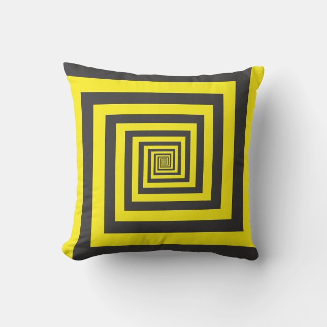 HYPNOTIC SPYRAL CUSHION (Front)