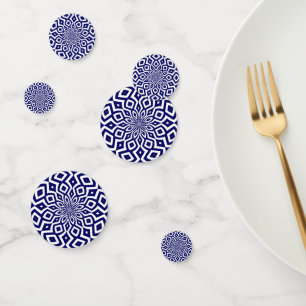 Hypnotic Squiggle pattern Confetti