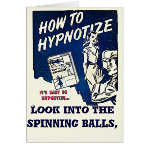 Hypnotise Comical Cards