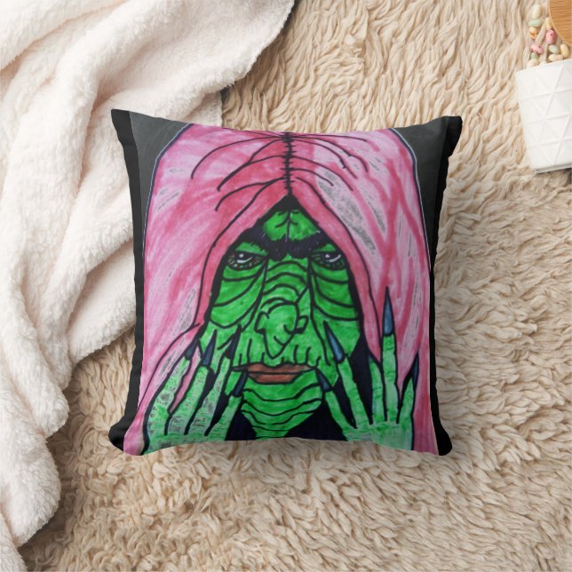 HYPNOTISING WITCH pillow (Blanket)